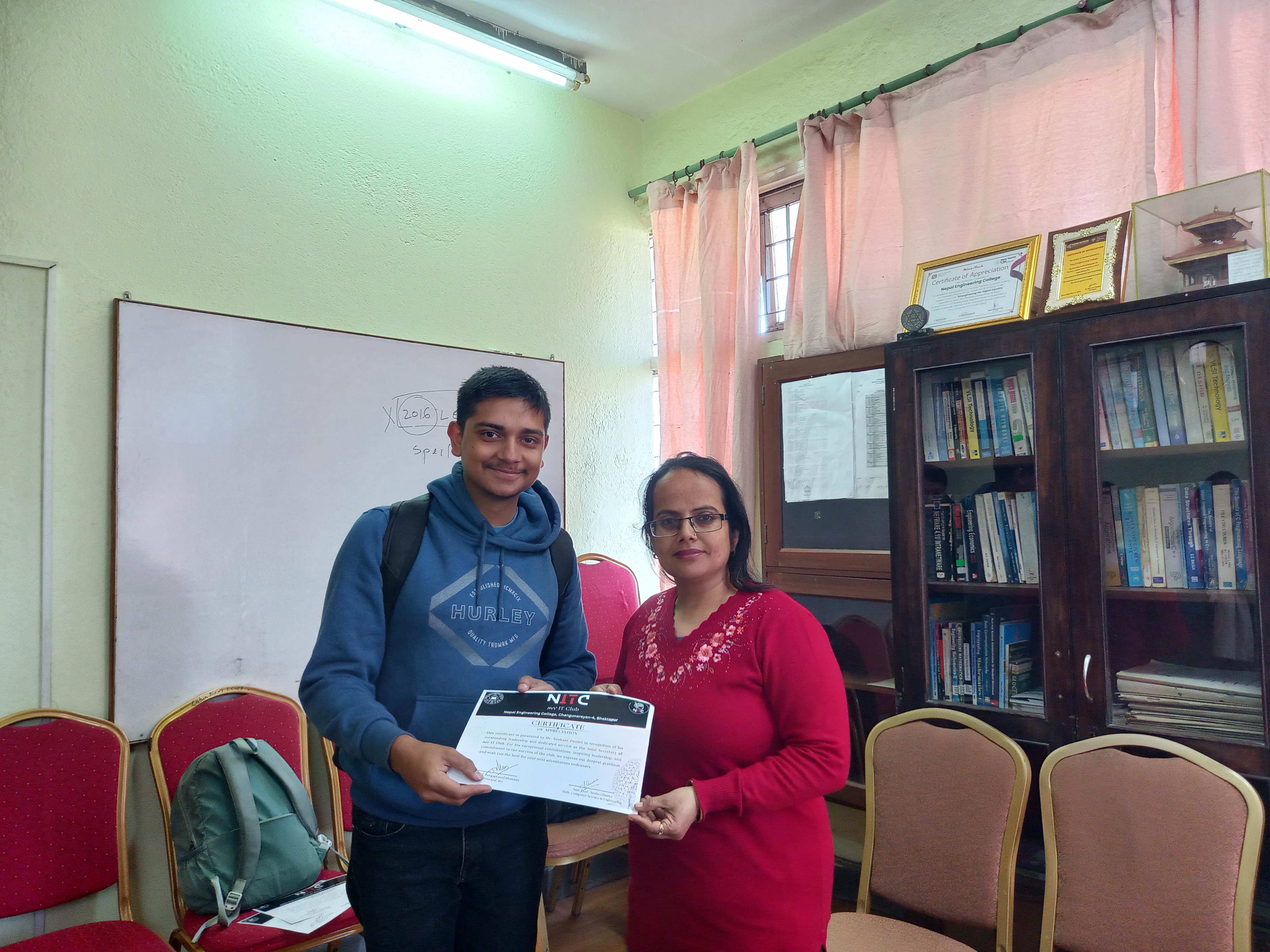 IT Club Recognition Award